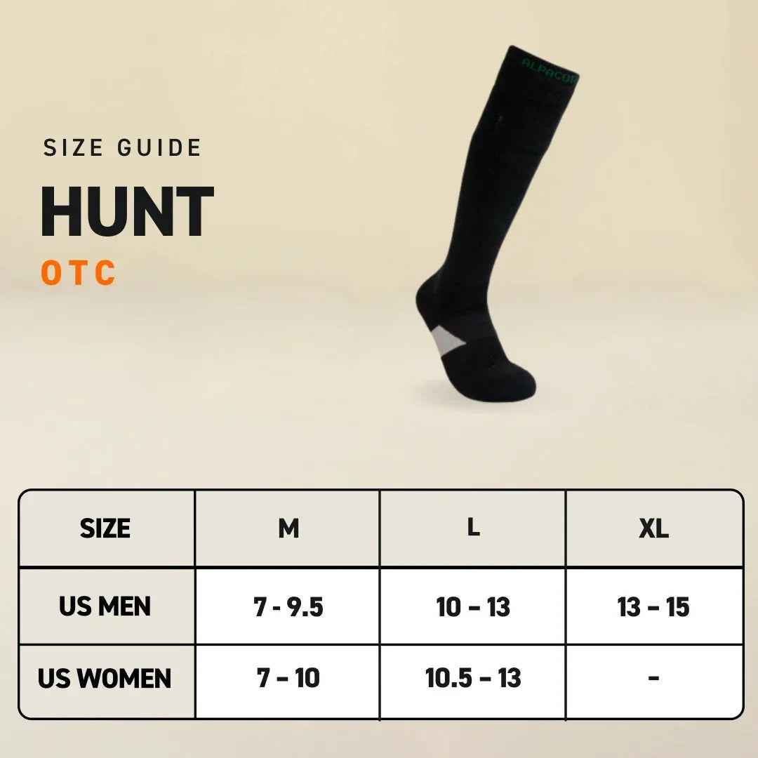 Alpaca Hunting Socks - Thermal