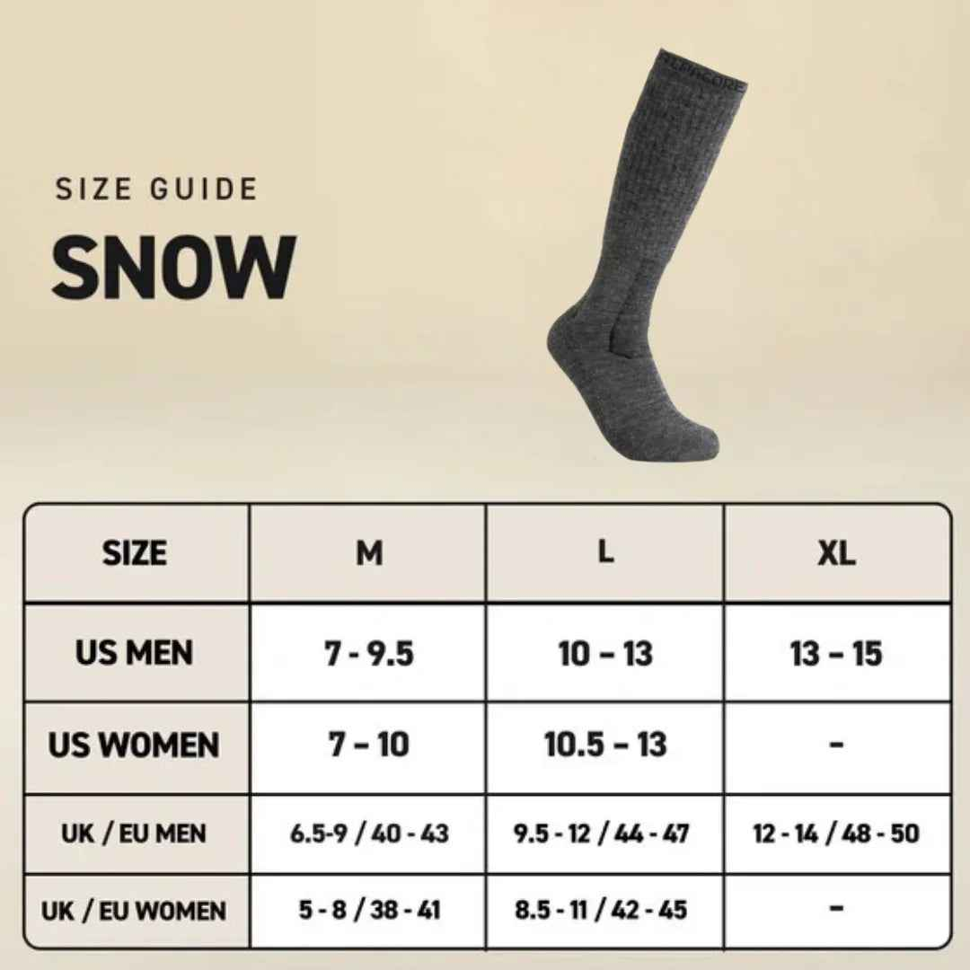 Alpaca Ski Socks - Over The Calf