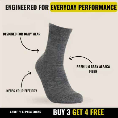 Alpaca Ankle Socks - Everyday