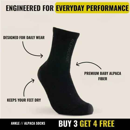 Alpaca Ankle Socks - Everyday