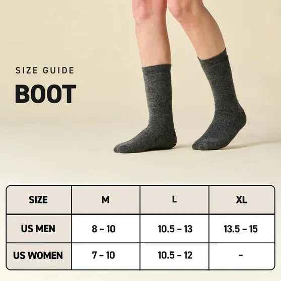 Alpaca Boot Socks - Heavy Duty